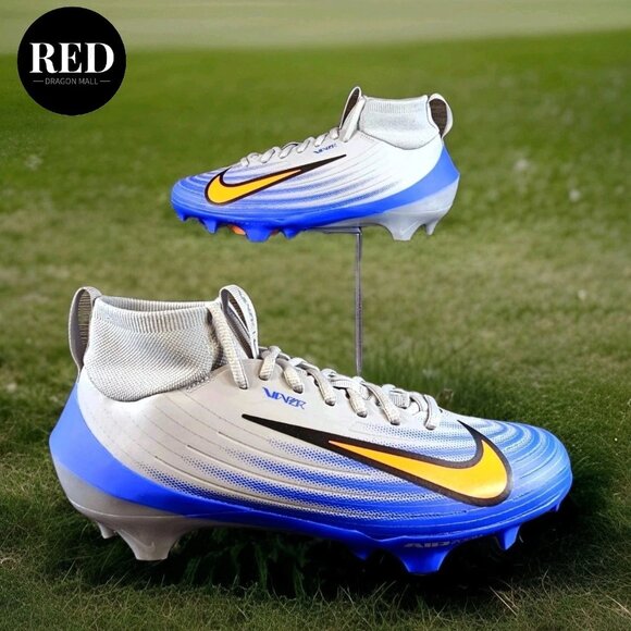 Nike Air Zoom Vapor Pro 1 Grey Blue Football Cleats FB3298 001 - Men\'s Size 9 main image 9